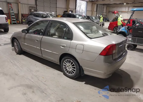 2005 Honda Civic Lx from USA, damaged, VIN 2HGES16575H570719